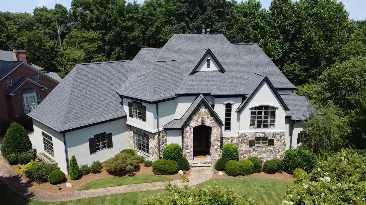 Architectural gray roof system